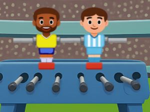 Joc Kick Pong Table Soccer on-line