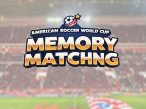 Joc American Soccer World Memory se potrivește cu memoria on-line