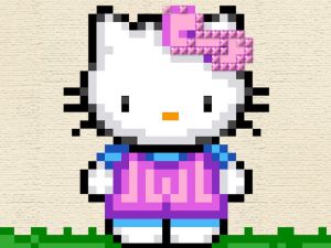 Joc Hello Kitty Cross Stitch on-line