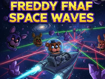 Joc Freddy Fnaf Space Waves on-line