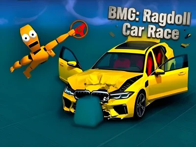 Joc BMG: Ragdoll Car Race on-line