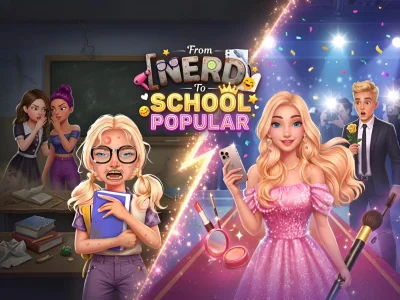 Joc From Nerd To School Popular on-line