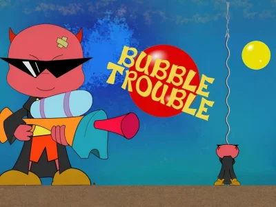 Joc Bubble Trouble on-line
