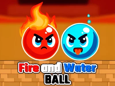 Joc Fire and Water Ball on-line