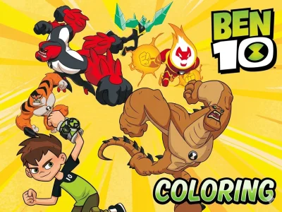 Joc Ben 10 Coloring on-line