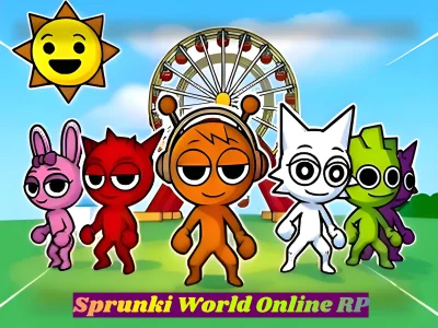 Joc Sprunki World Online RP - Play with Friends! on-line