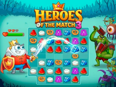 Joc Heroes of the match 3 on-line