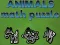 Joc Animals Math Puzzles on-line