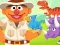 Joc 123 Sesame Street: Ernie's Dinosaur Day Care on-line