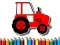 Joc Easy Kids Coloring Tractor on-line