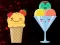 Joc Ice cream PUZZLES on-line