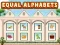 Joc Equal Alphabets on-line