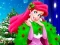 Joc Ariel The Little Mermaid Christmas Dres Up on-line
