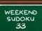 Joc Weekend Sudoku 33 on-line