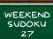 Joc Weekend Sudoku 27 on-line