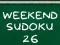 Joc Weekend Sudoku 26 on-line