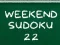 Joc Weekend Sudoku 22 on-line