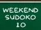 Joc Weekend Sudoku 10 on-line