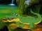 Joc Crocodile Waterfalls Forest Escape on-line