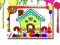 Joc House Coloring Book on-line