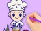 Joc Coloring Book: Chef on-line