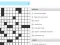 Joc LA Times Crossword on-line