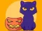 Joc Coloring Book: Halloween Cat on-line