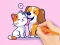 Joc Coloring Book: Dog And Cat on-line