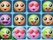 Joc Emoji Match 3 on-line