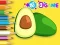 Joc Coloring Book: Avocado Fruit on-line