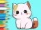 Joc Coloring Book: Cute Kitten on-line