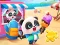 Joc Jigsaw Puzzle: Baby Panda Ice Cream Car on-line