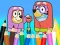 Joc Coloring Book: Bluey Flossing Grannies on-line