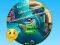 Joc Round Jigsaw Puzzle Collect Pictures of Funny Ocean Inhabitants on-line