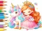 Joc Coloring Book: Unicorn Secret Whisper on-line
