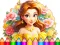 Joc Coloring Book: Flower Dress Up on-line