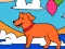 Joc Color By Code: Yellow Dog on-line