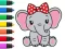 Joc Coloring Book: Elephant on-line
