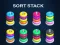 Joc Sort Stack color Hoop Game on-line