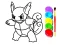 Joc Pokemon Coloring Book on-line