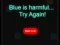 Joc Avoid the blue on-line
