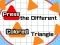 Joc Press The Different Colored Triangle on-line