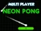 Joc Neon Pong Multi Player on-line