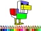 Joc Back To School: Monster Craft Coloring on-line