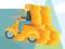 Joc Super Scooter Jigsaw on-line