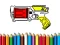 Joc Back To School: Nerf Coloring Book on-line