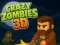 Joc Crazy Zombies 3D on-line