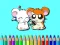 Joc Hamster Coloring Book on-line