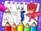 Joc PJ Masks Coloring Book on-line