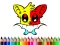 Joc Cute Bat Coloring Book on-line